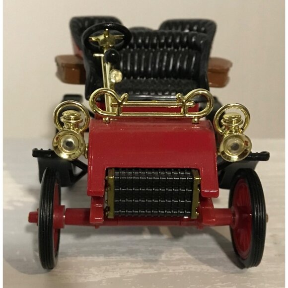 Vintage Red1903 Model Car With Gold Accents & Black Seats 3.5 X  3' - Picture 4 of 16